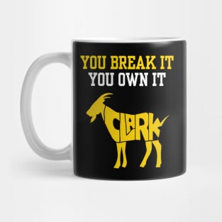 You break it, you own it Caitlin Clark 22 Mug